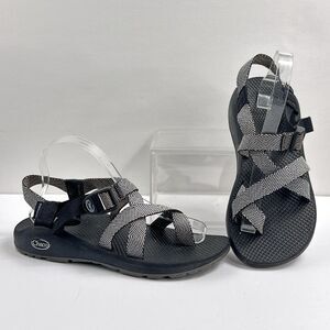 Chaco Sandals Womens 9 Black White Chaco zcloud 2 Excite Strappy Sport Hiking